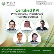 Certified KPI Professional & Practitioner Training Courses