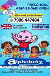 Alphabetz Preschool RM Nagar | Play Group | Nursery